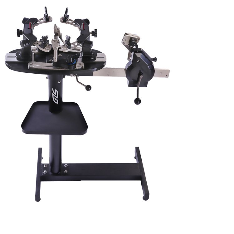 High quality crank type manual shuttlecock badminton tennis vertical winding stringing machine for rackets