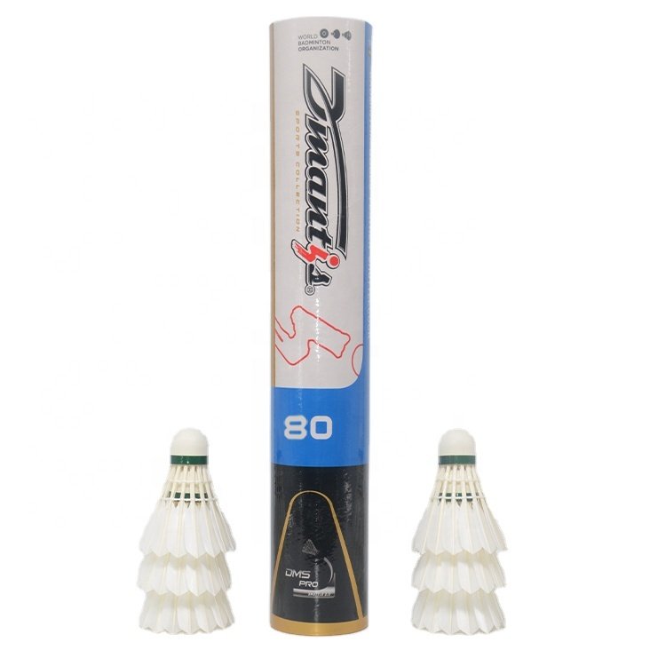 BWF Tournament Level Grade Super Class Goose Feather Badminton shuttlecock For Professional Player Training