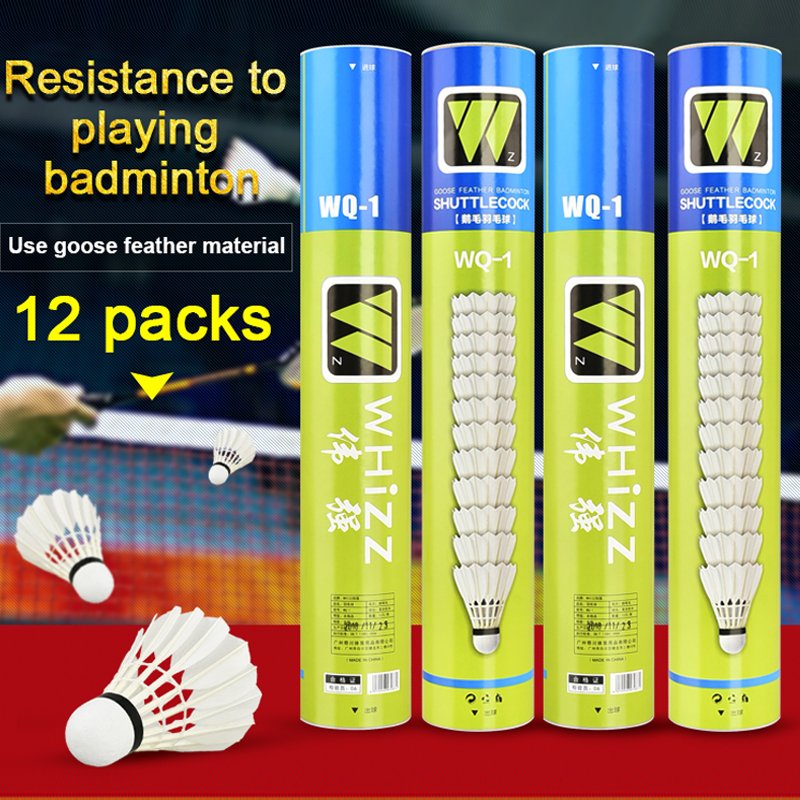 Badminton Shuttlecock oem/Badminton Shuttlecock/Soft White Goose Feather Shuttlecocks for Hot-Sale