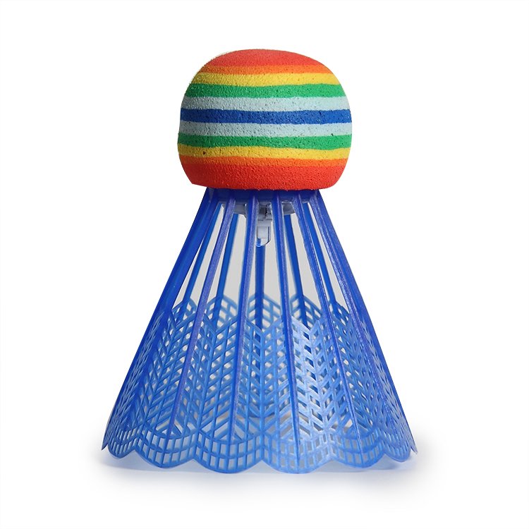DECOQ Good Quality Glow in Dark LED Duck Feather Badminton Shuttlecock Birdie