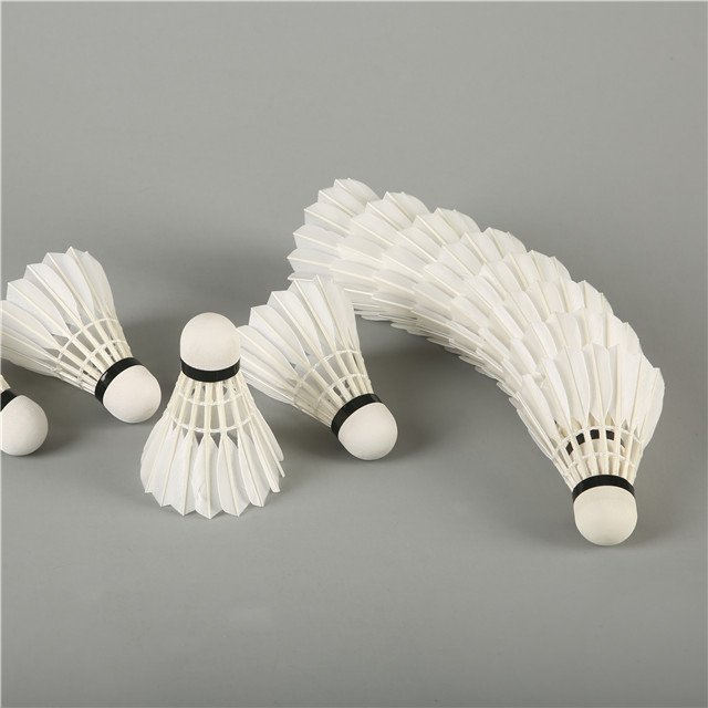 Lingmei 70 High Quality Goose Feather Badminton Shuttlecock For Club Tournament