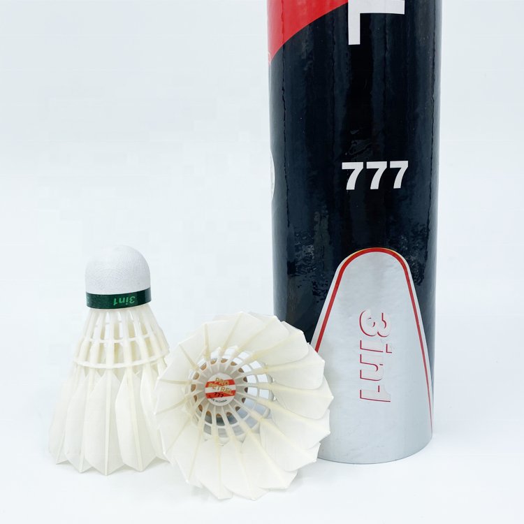 Hot Sale PRO PETREL 777 Stable and High Speed Badminton Shuttlecock Goose Feather Ball For Professional Tournament