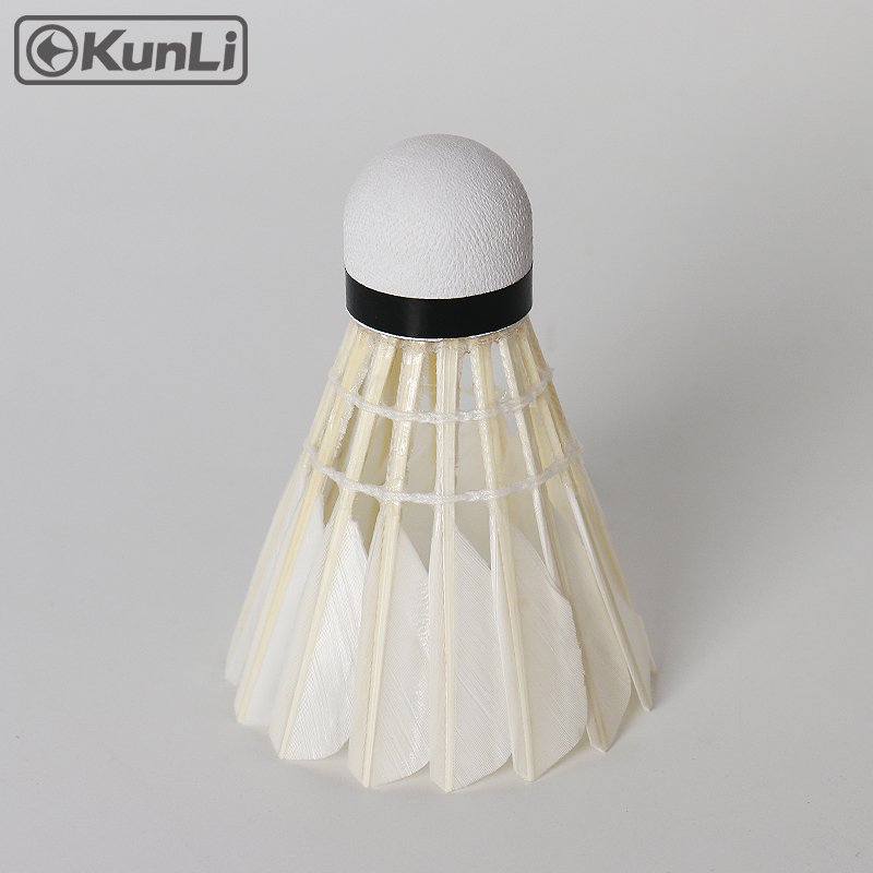 KUNLI Wholesale High Quality Cheap Duck Feather Badminton Shuttlecock For Professional Training