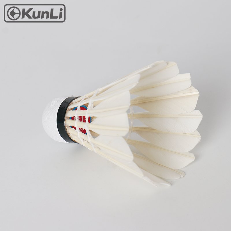 KUNLI Wholesale High Quality Cheap Duck Feather Badminton Shuttlecock For Professional Training