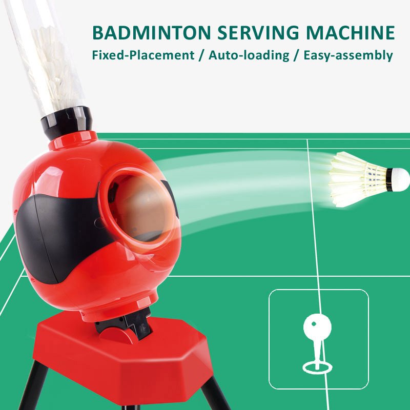 Shuttlecock Badminton Training Machine Badminton Shooting Sport Toys Plastic Toy for Kids Outdoor Toys Hot Selling OEM ODM