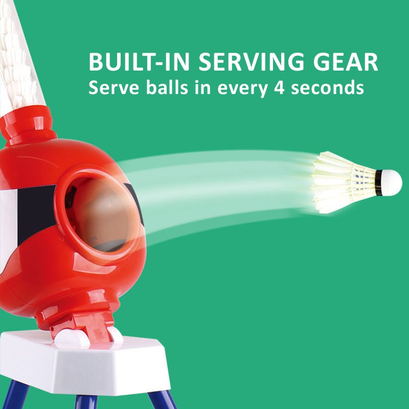 Shuttlecock Badminton Training Machine Badminton Shooting Sport Toys Plastic Toy for Kids Outdoor Toys Hot Selling OEM ODM