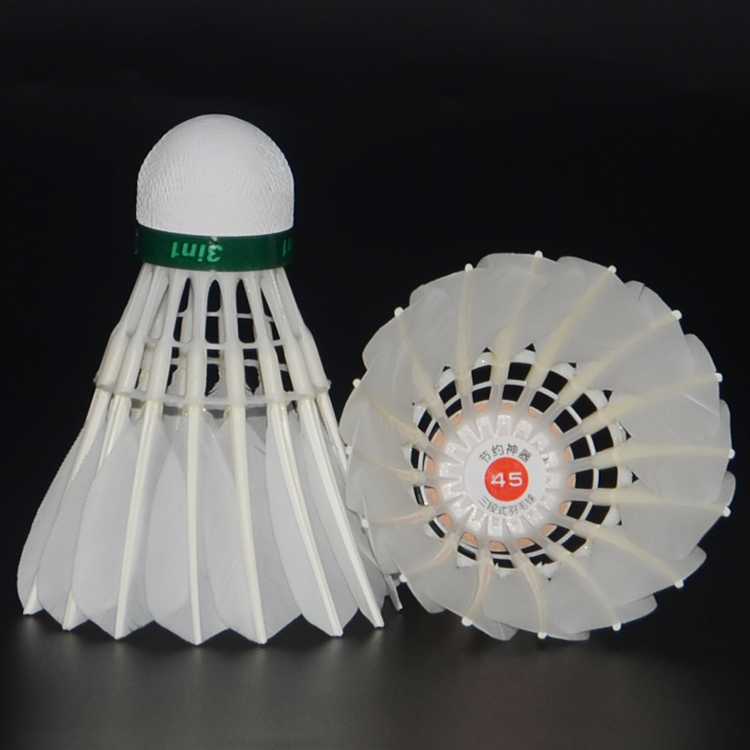 3 in 1 Dmantis Brand Durable High Speed Original Feathers Badminton Shuttlecock goose for market promotion