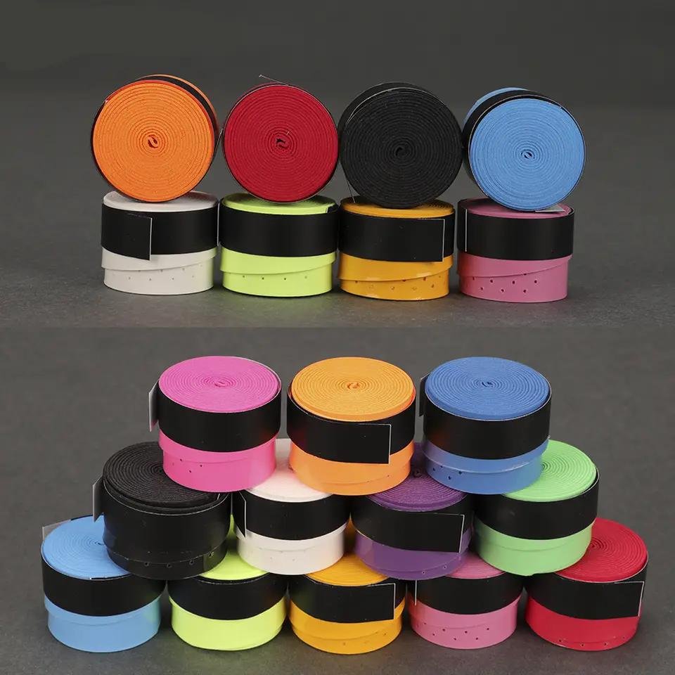 High Quality PU Keel Badminton Grip Tennis Racket Overgrips Anti-Slip and Absorbent Grip for Enhanced Performance