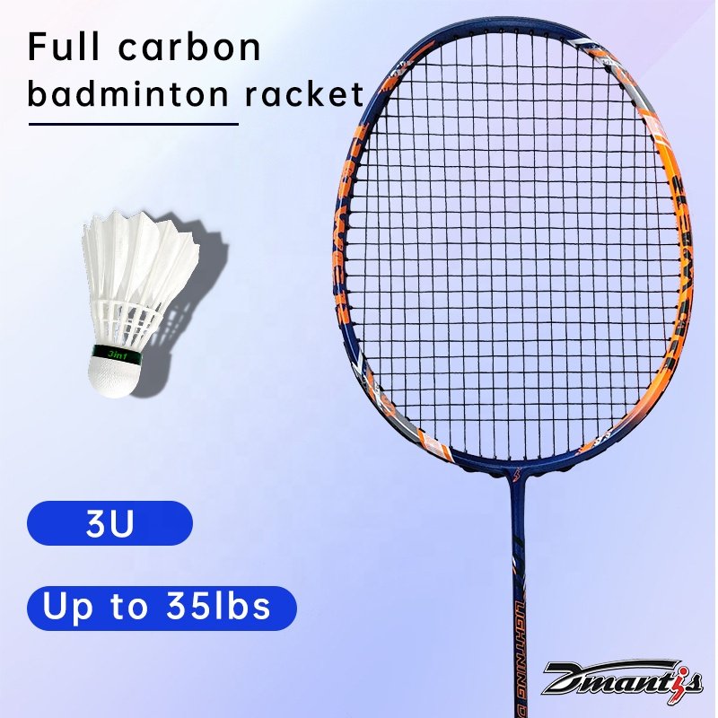 T30 Light Full Carbon Graphite Fiber Badminton Racket Soft Hardness Amateur Training Wholesale Factory Quality Sport Rackets