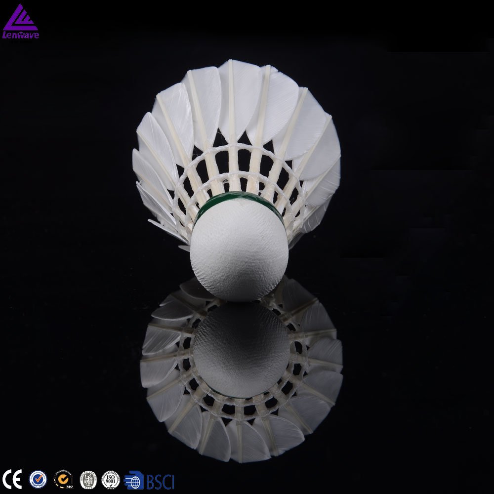 Factory custom provided Badminton Shuttlecocks Birdies,12 Pack Training Badminton Balls with Great Stability for in/out door