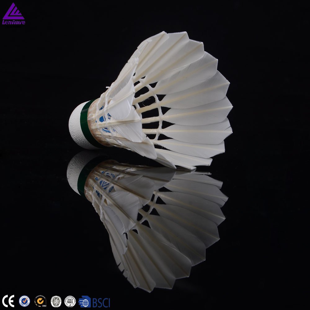 Factory custom provided Badminton Shuttlecocks Birdies,12 Pack Training Badminton Balls with Great Stability for in/out door