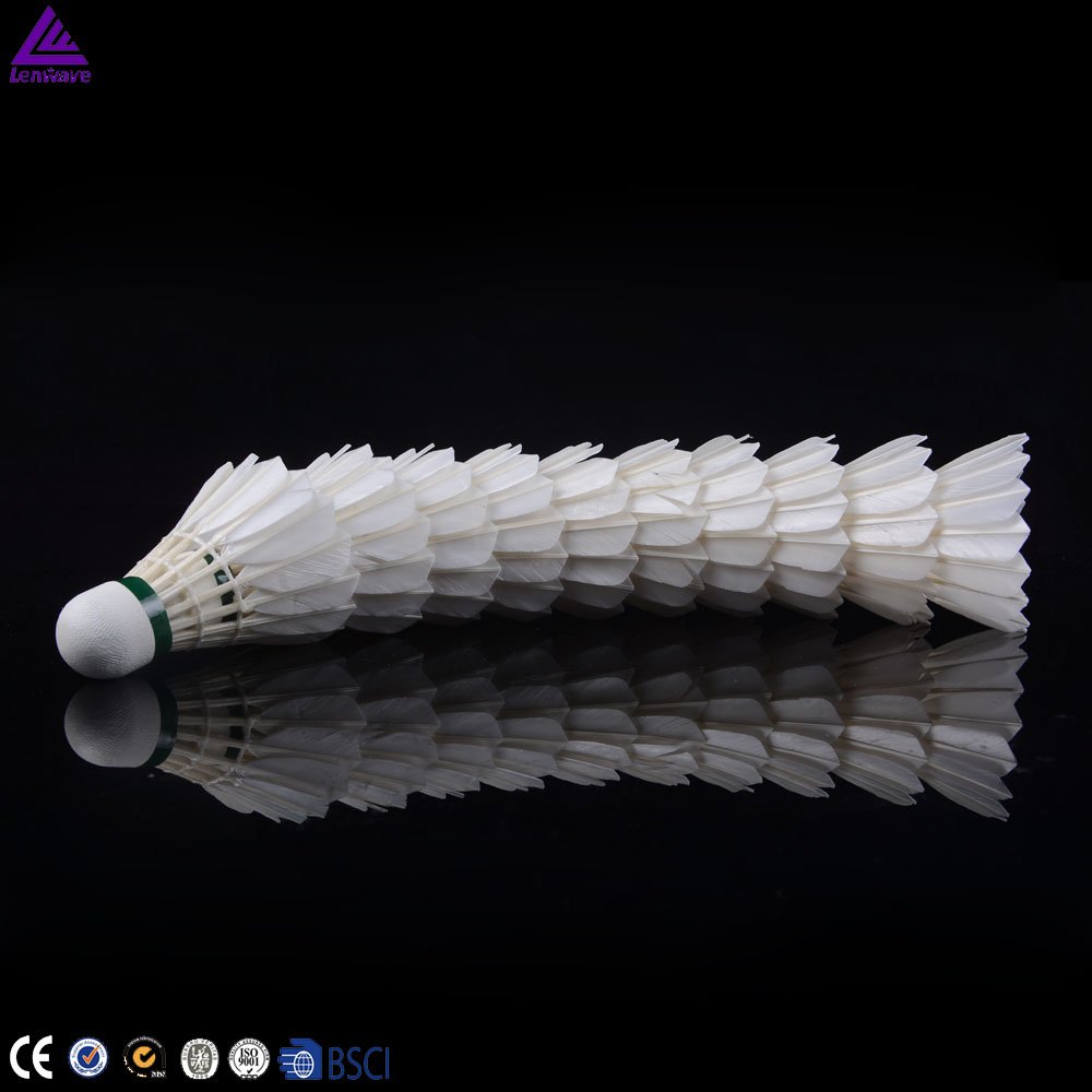 Factory custom provided Badminton Shuttlecocks Birdies,12 Pack Training Badminton Balls with Great Stability for in/out door