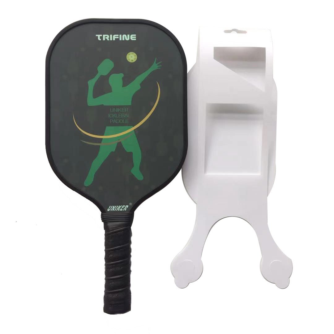 Pickleball Paddle Fold Over dangle Tags for Pickleball Rackets Display Pickleball Racquet Hung Cards