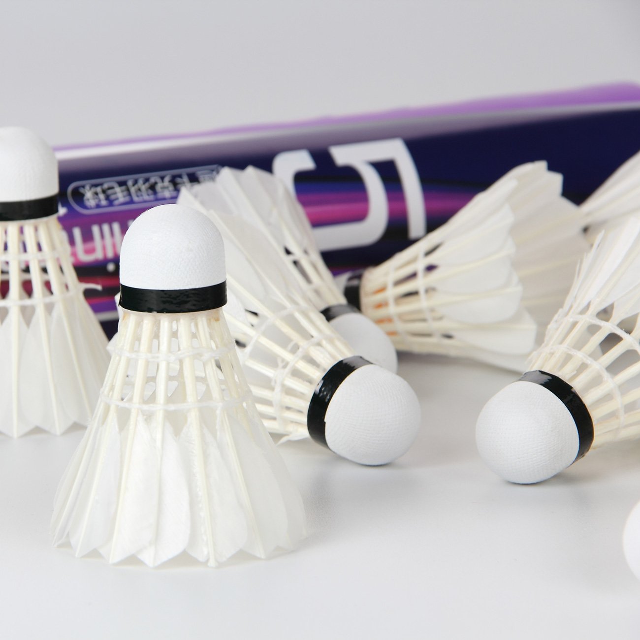 Good Brand Badminton Ball Durable International Competition Class a Nylon Shuttlecock with Cork Head Super Durability for Sports