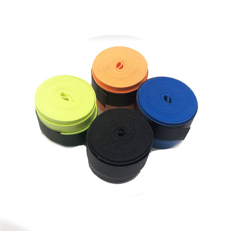 OEM good price high quality PU durable tennis badminton antiskid comfortable sticky racket overgrip