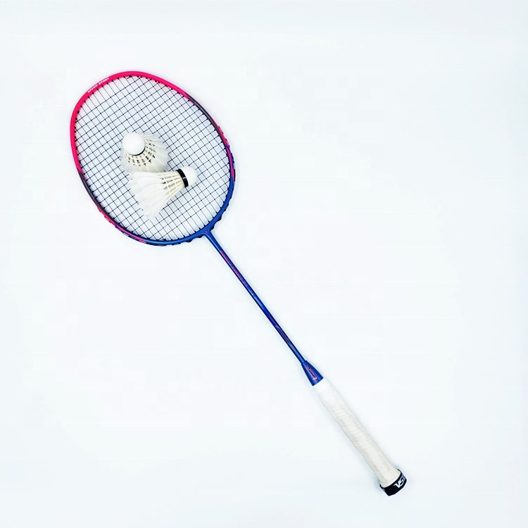 100% Full Carbon Fiber Graphite Hot Sale Prices Professional Wholesaler Badminton Racket Shuttle Bat Profesional Racchetta da Ba