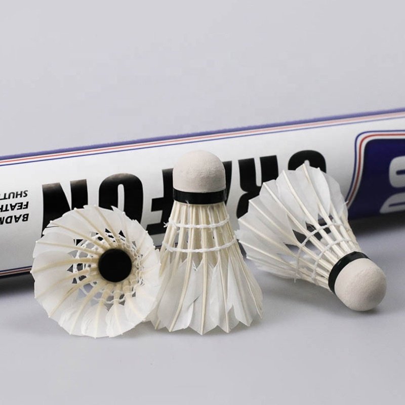 Wholesale goose feather shuttlecock is playable and stable professional shuttlecock