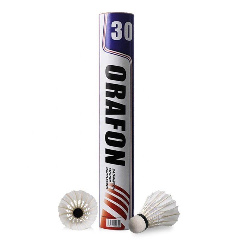 Wholesale goose feather shuttlecock is playable and stable professional shuttlecock
