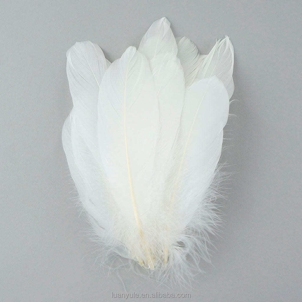 Top Quality Duck Feather Shuttlecock Natural Pure White Duck Feather for Shuttlecock