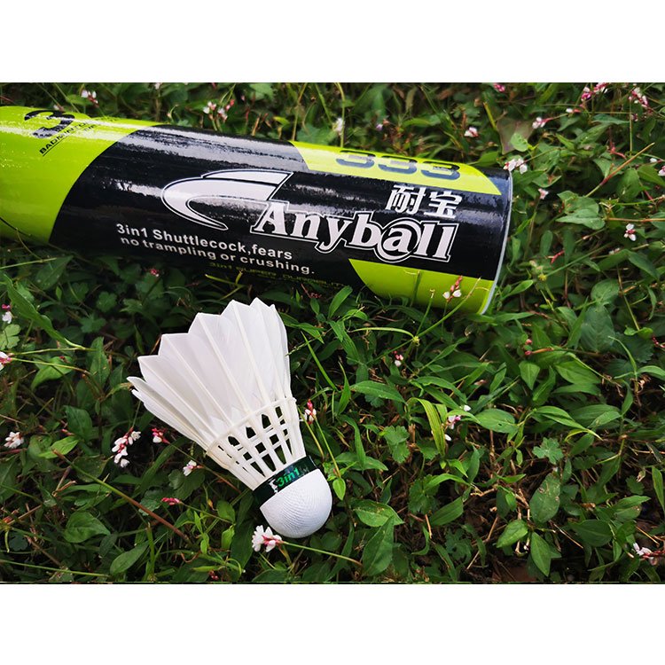 Anyball 333 Model Best Seller Indonesia Popular Shuttlecock 3in1 Badminton Shuttlecock for All Clients