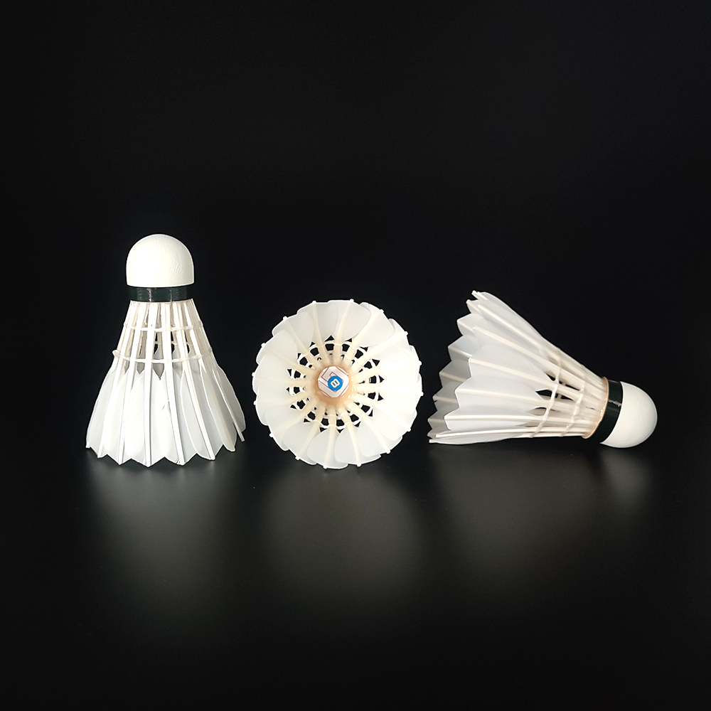 Natural Goose Feather professional production bwf approved badminton shuttlecock