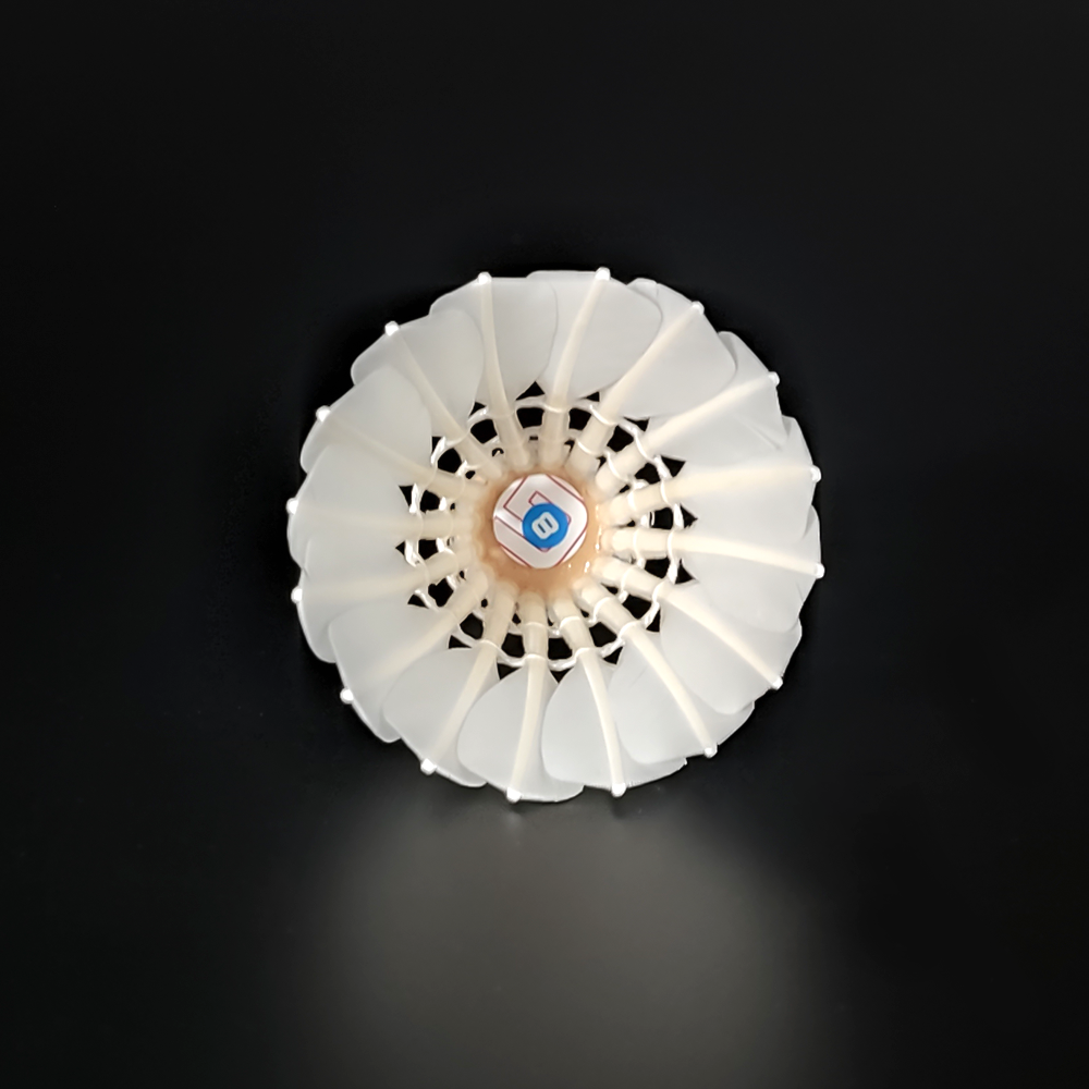 Natural Goose Feather professional production bwf approved badminton shuttlecock