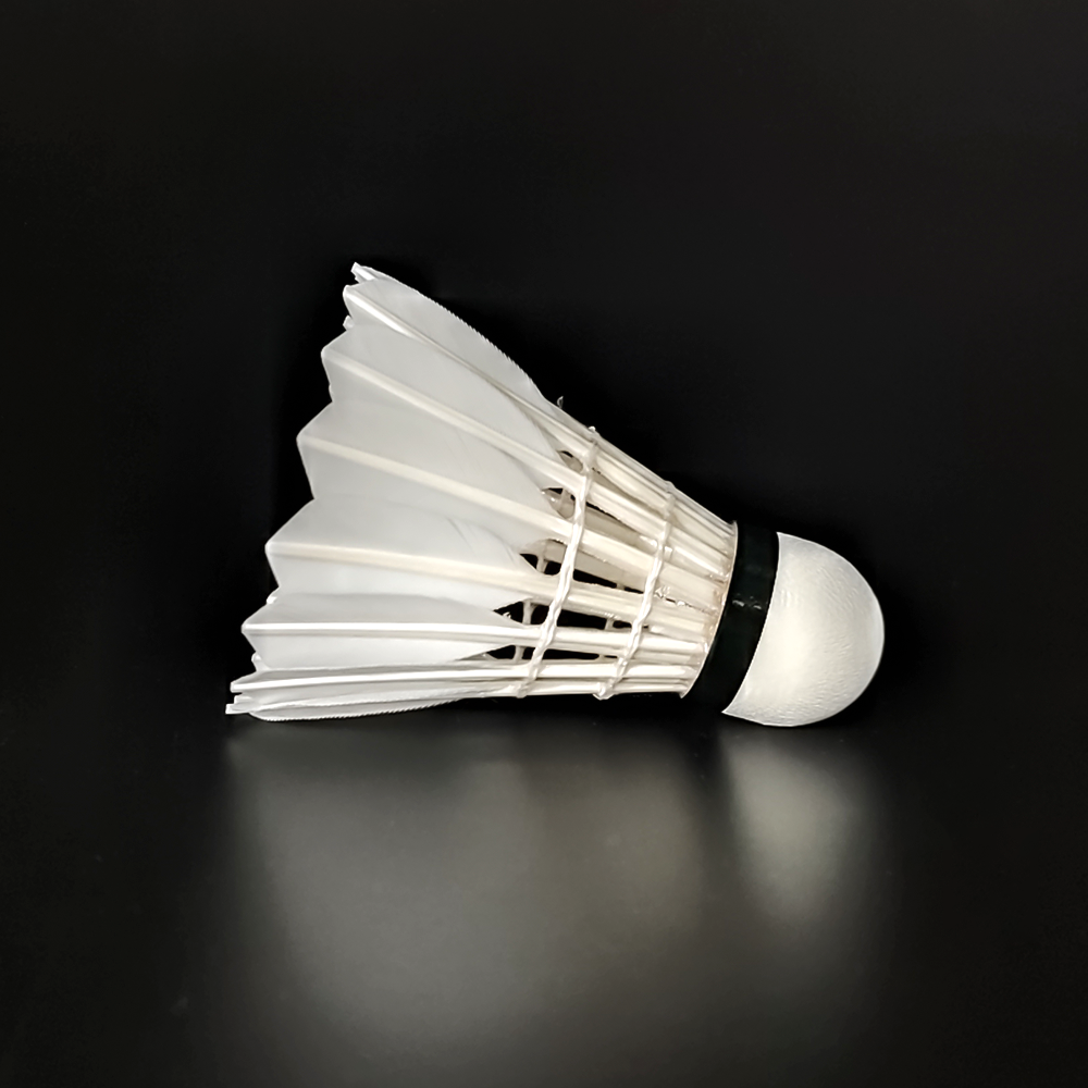 Natural Goose Feather professional production bwf approved badminton shuttlecock
