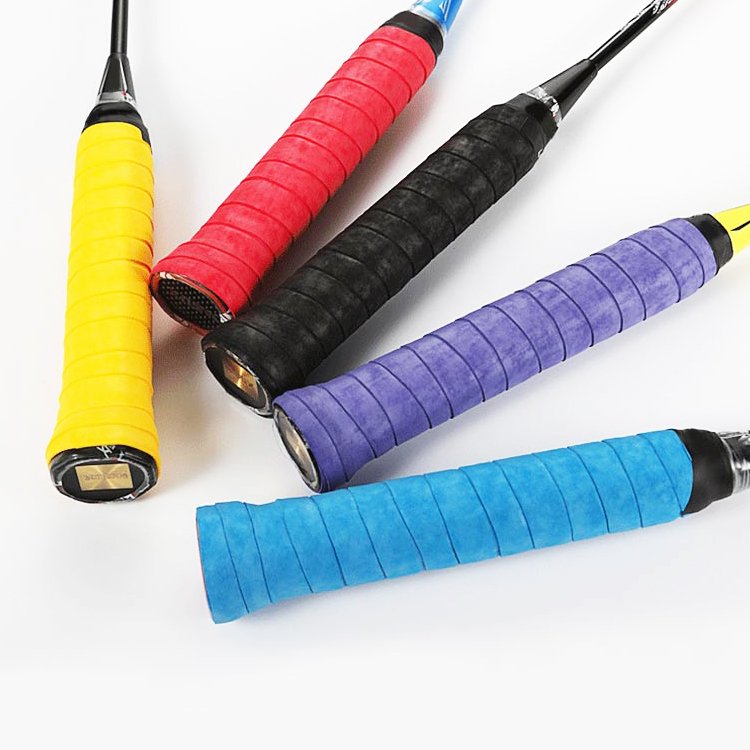 Customized pu material Soft And dry Overgrip For Tennis Padel Badminton Racket grip