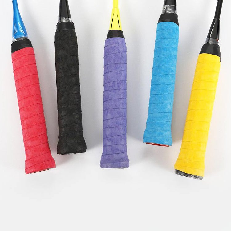 Customized pu material Soft And dry Overgrip For Tennis Padel Badminton Racket grip