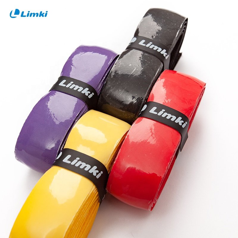 whole sale badminton rackets Embossing&printing grips anti-slip good hand feel sweatband badminton overgrips
