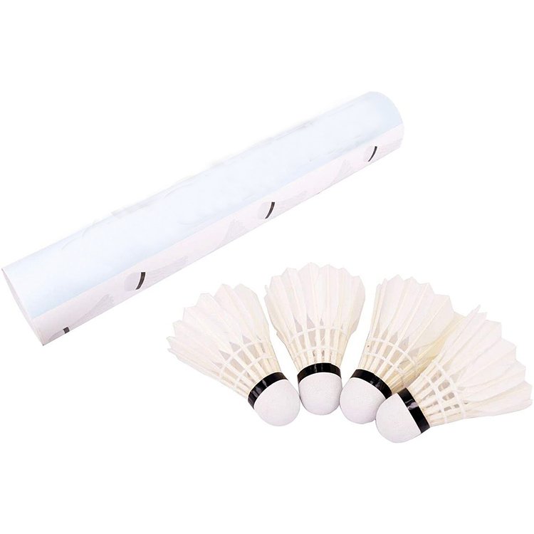 High Quality Grade A Goose Feather Badminton Shuttlecock Sports Equipment Sports And Game Feather Shuttle Cock