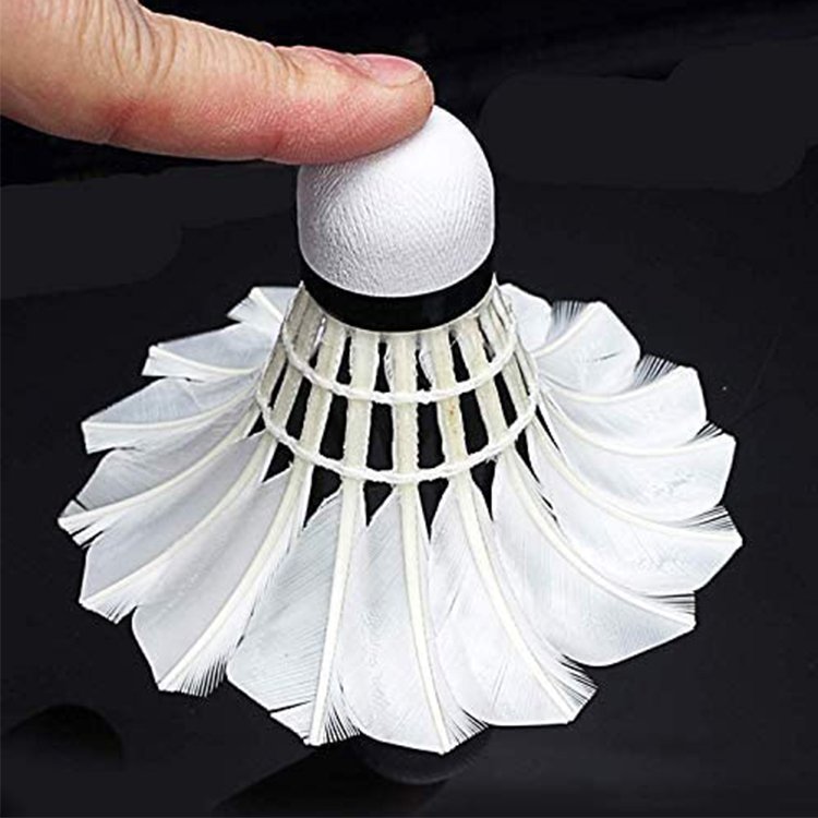 High Quality Grade A Goose Feather Badminton Shuttlecock Sports Equipment Sports And Game Feather Shuttle Cock