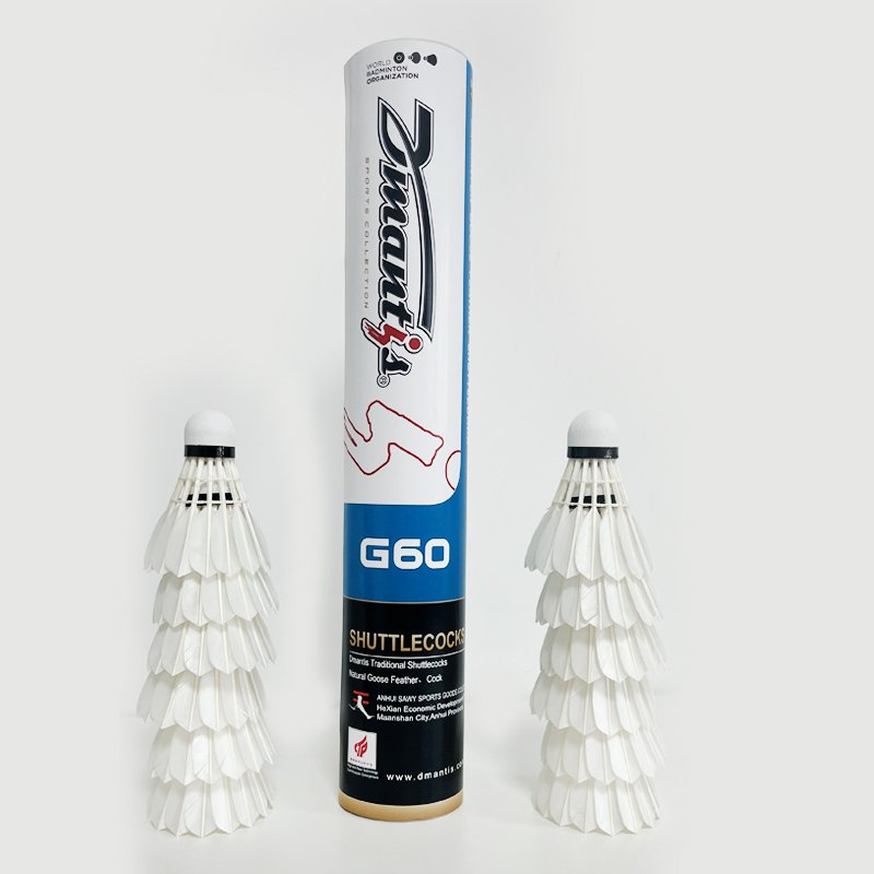Best Durability and High Stability badminton Shuttlecock class A Goose feather shuttlecocks for Tournament