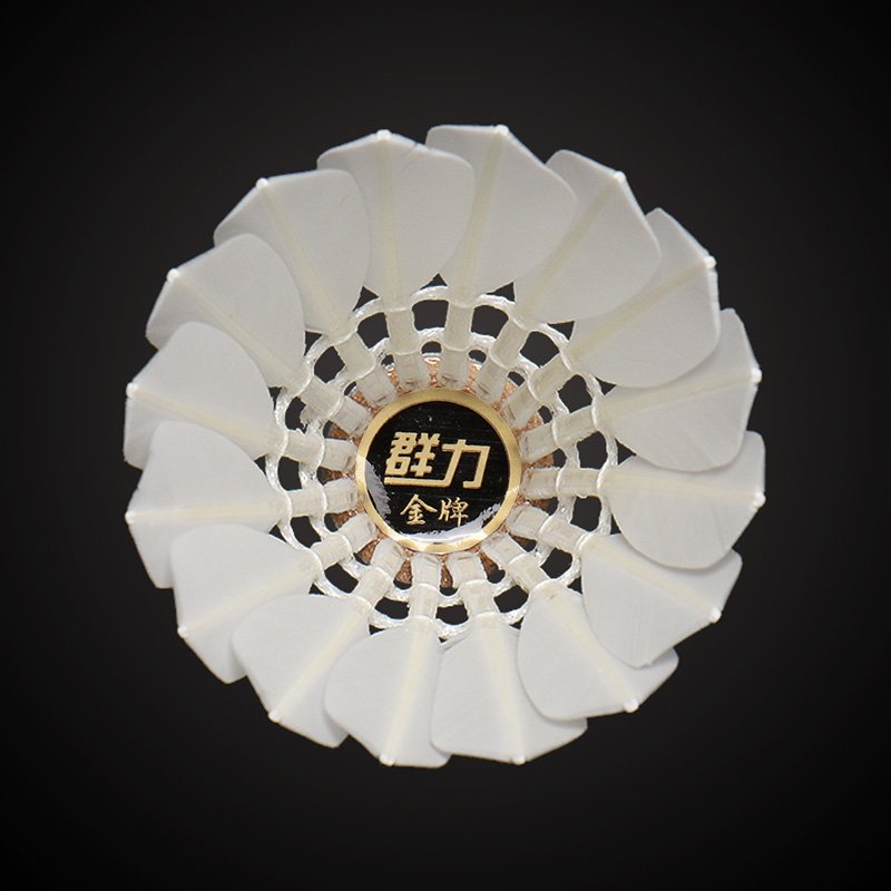 Wholesale Badminton Ball Shuttlecock Professional Tournament Goose Feather KUNLI Badminton Shuttlecock
