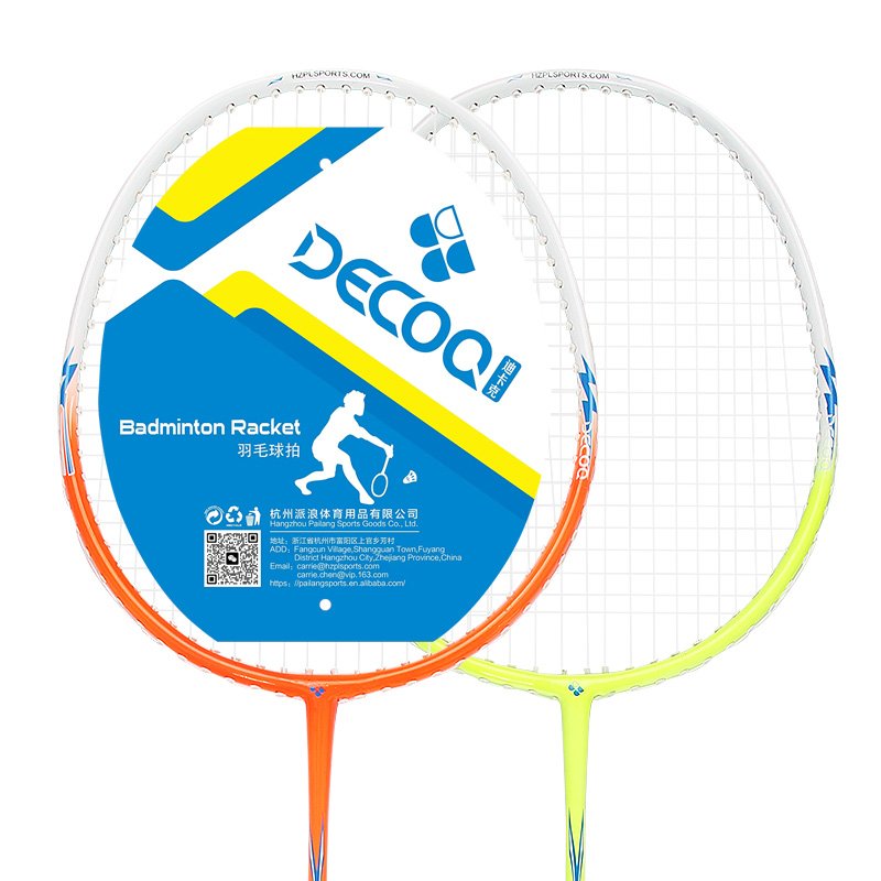 Post Sports-Goods-Market Plastic Shuttlecock Strings Best Tension Badminton Rackets Badminton Strings