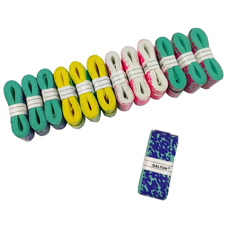 Film Coated Viscos Badminton Performance Overgrip Tacky Feel Comfort PU Patterned Over Grips Tape for Padel