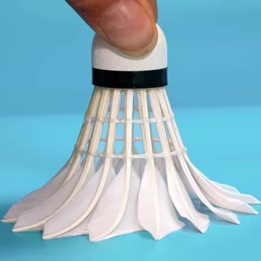 Lingmei 90 Pro Durable Tournament Competition Air Badminton Shuttlecocks class A Goose feather goose natural Feather Fiber cork