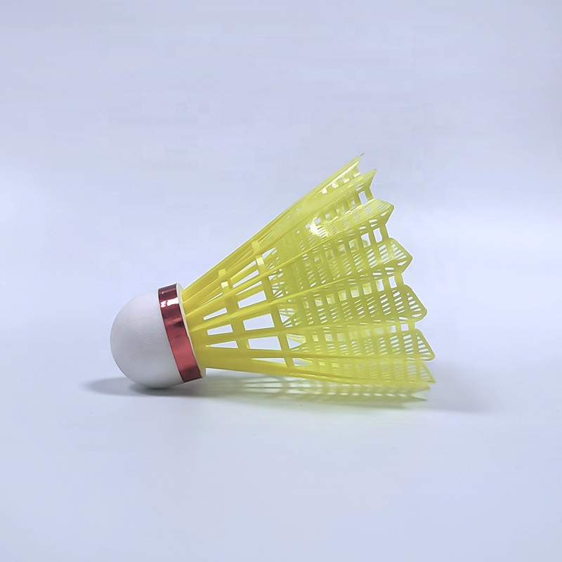 Factory Supply Anyball 211 Nylon Badminton Shuttlecock Yellow Color Durable Badminton Ball