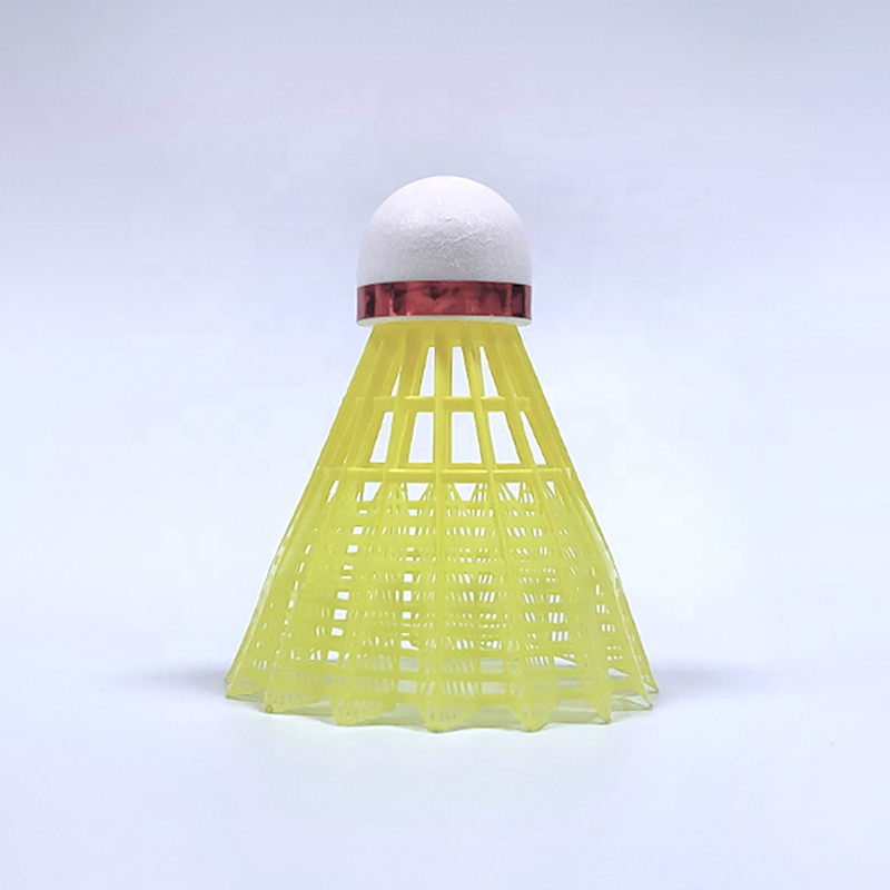 Factory Supply Anyball 211 Nylon Badminton Shuttlecock Yellow Color Durable Badminton Ball