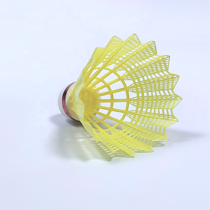 Factory Supply Anyball 211 Nylon Badminton Shuttlecock Yellow Color Durable Badminton Ball
