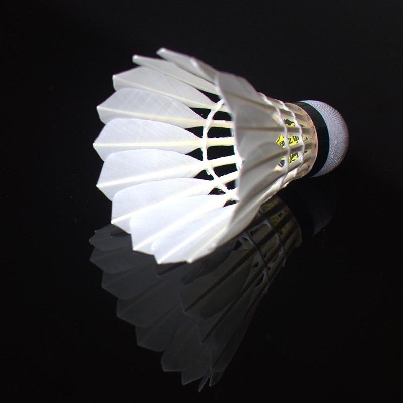 Shuttlecock Goose Feather Manufacture Feather Goose Feather Badminton Shuttlecock for Retail or Wholesale
