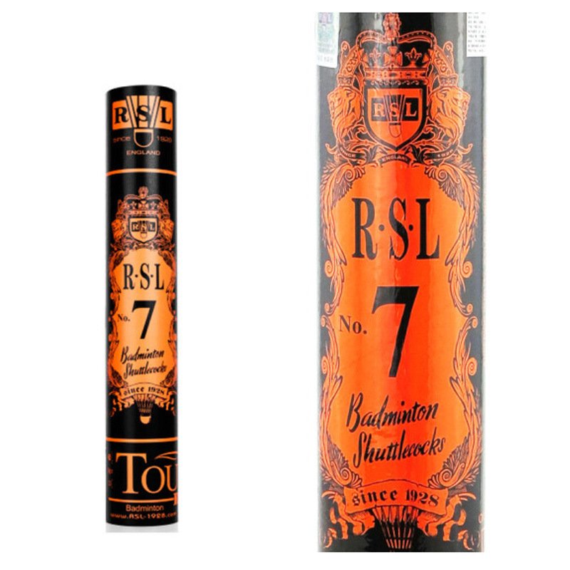 Original RSL shuttlecock RSL NO.7 badminton Shuttlecock top grade duck feather shuttlecock for tournament