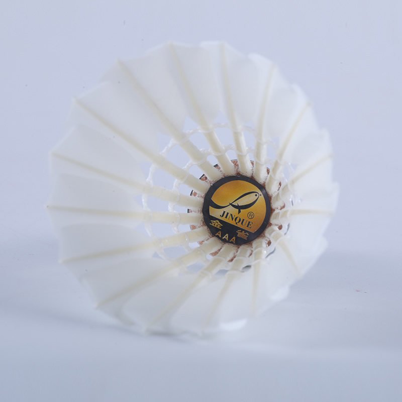 Custom logo Professional Shuttlecock for international tournament, Goose Feather Badminton Shuttlecocks