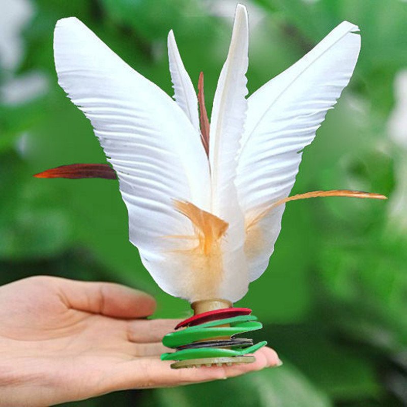 Iron Donkey Sports Goose Feather Shuttleck Adult Fitness Feather Competition Chinese jianzi