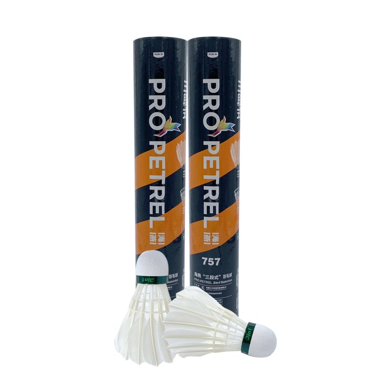 High Quality Custom Speed 74/75/76/77/78/ professional Shuttlecock Class A Goose Feather Badminton Shuttlecocks