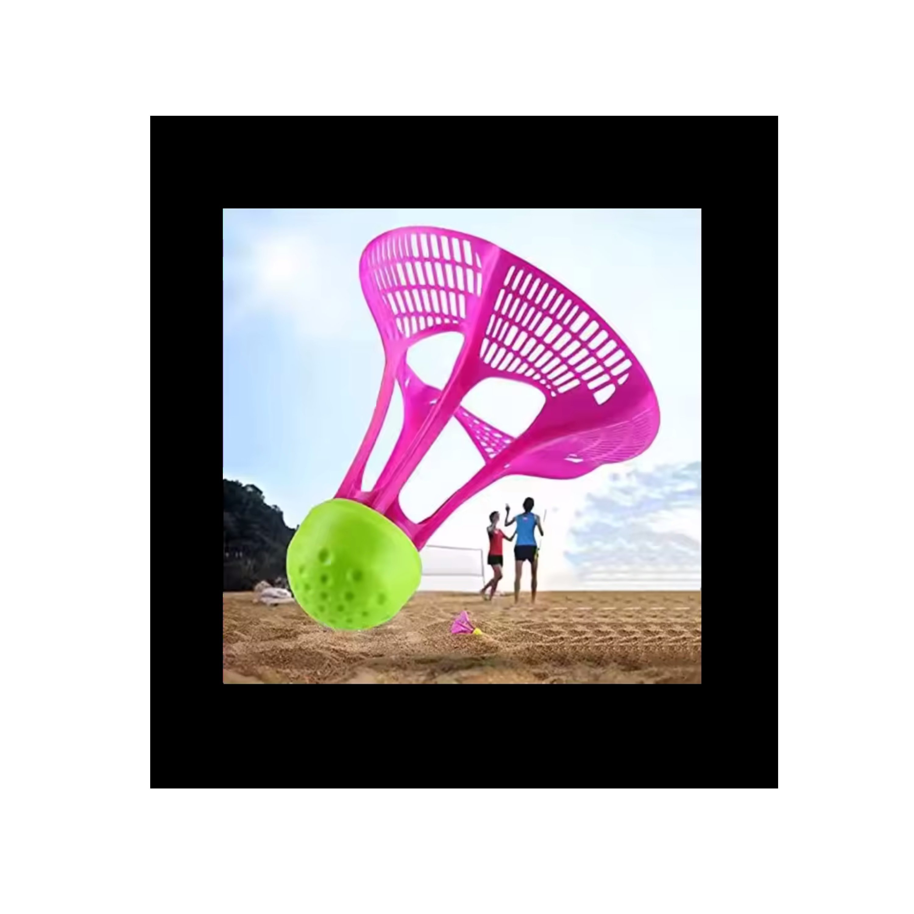 Hot Sale Nylon Material Shuttlecock Badminton Feature Durable Low MOQ Support Wholesale Windproof Shuttlecock