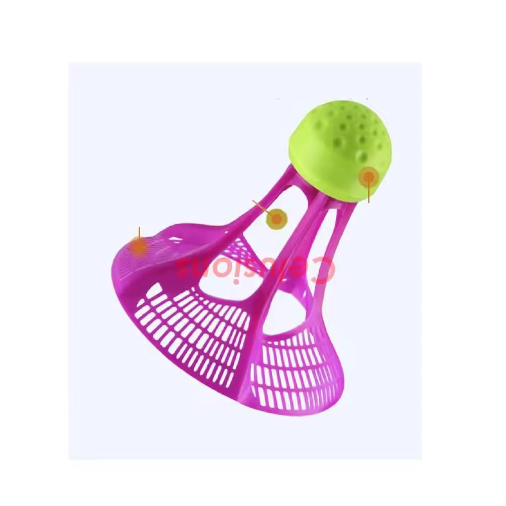 Hot Sale Nylon Material Shuttlecock Badminton Feature Durable Low MOQ Support Wholesale Windproof Shuttlecock