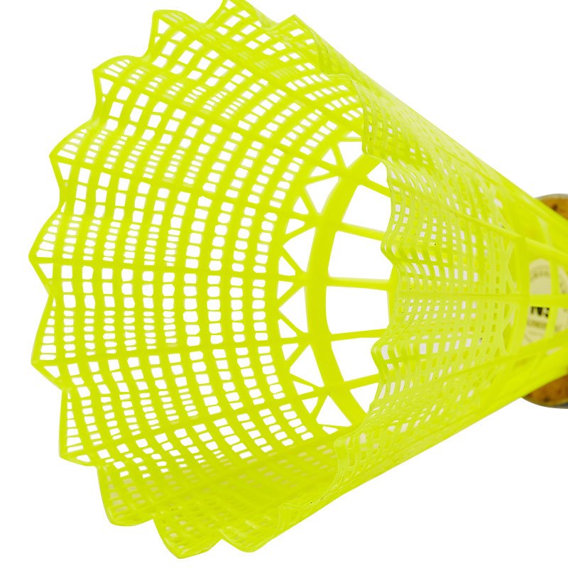 Stable & Durable Nylon Feather Badminton Shuttlecocks for Indoor & Outdoor Baseball Practice