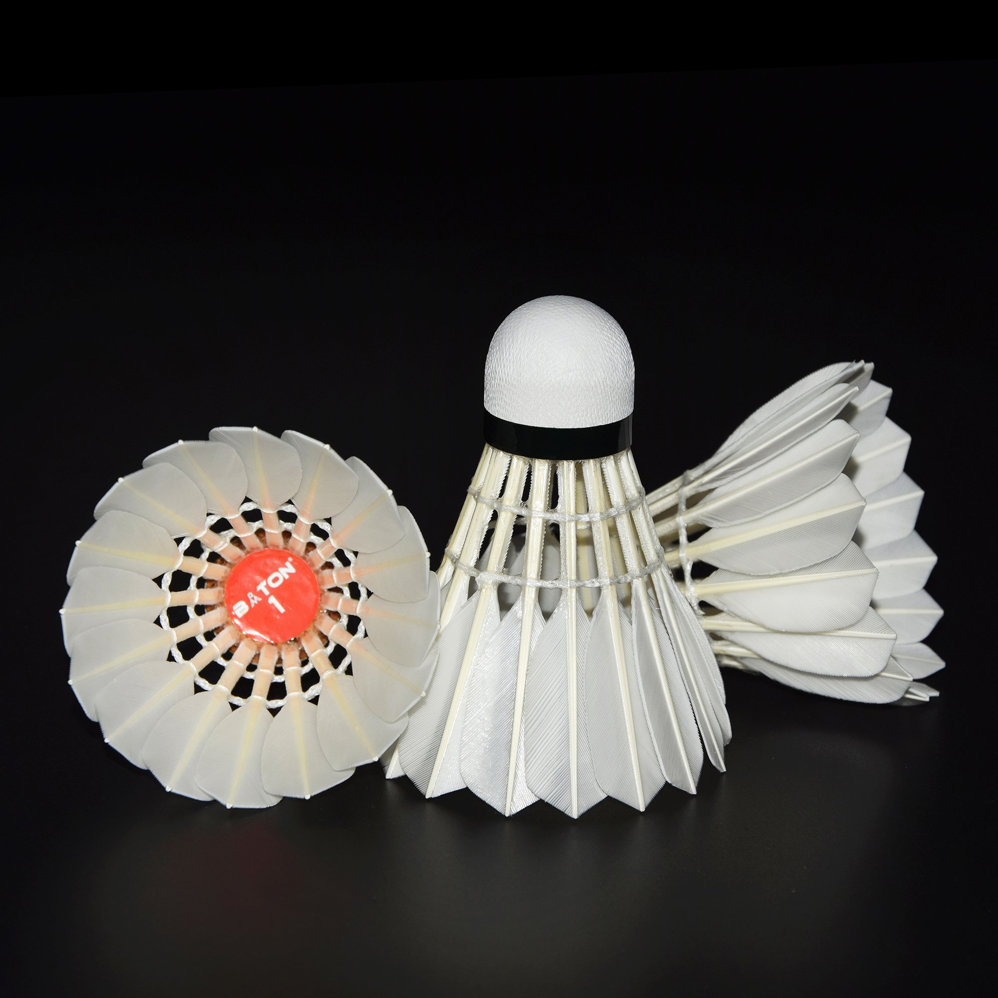 Professional Best Selling Use Professional Badminton Sports Top Grade Goose Feather Shuttlecocks