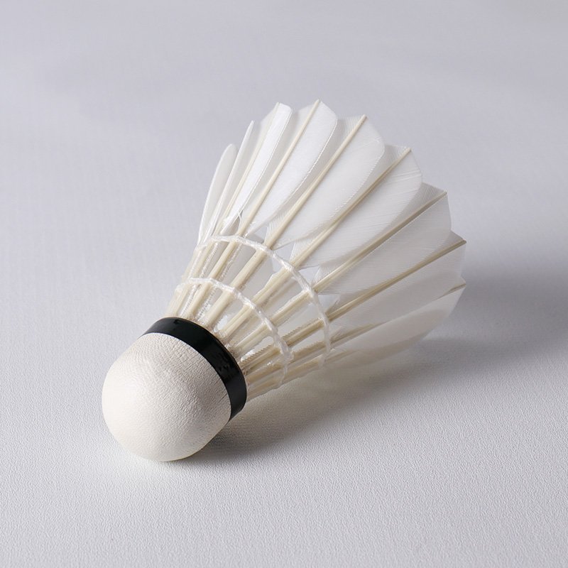 Honkoo Top Quality Goose Feather Badminton Shuttlecock Ball for Best Durability Professional Tournament 12pcs Shuttlecock